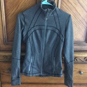 Lululemon define jacket grey scale